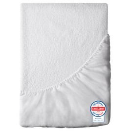 Dreamzie Waterproof Mattress Protector for Cots and Adults, Breathable Mattress Toppers, 100% Cotton, Anti-Allergic, Anti-Dust Mite & Hygienic