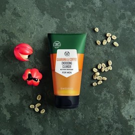 The Body Shop Men's Guarana and Coffee Energizing Cleanser, 100% Vegan, 5 Fluid Ounce