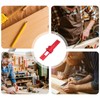 Metric Ruler - Pocket Metal Slide Stop Marking Ruler |