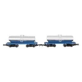 Railway Collection Railway Collection Narrow Gauge 80 Fibbei Simple Orbital Milk Tank Car, Set of 2 Car Diorama Supplies (Manufacturer's First Order Limited Production)