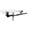 Mobotron Clamping Under-Desk Keyboard Tray with Ergonomic 3-Angle Adjustment