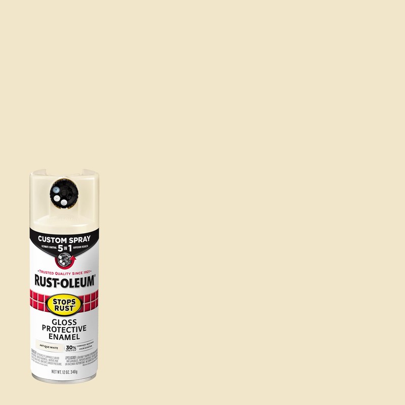 Rust-Oleum 376887 Stops Rust Custom Spray 5-in-1 Spray Paint, 12