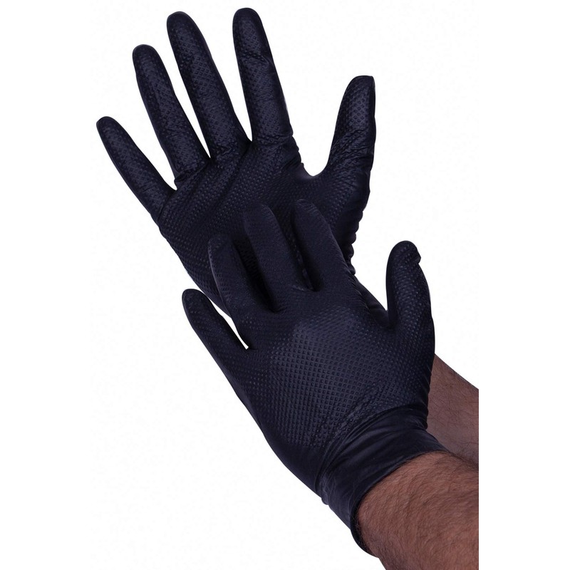 Premium Guard - Nitrile Gloves Heavy Duty 8 Mil Disposable,