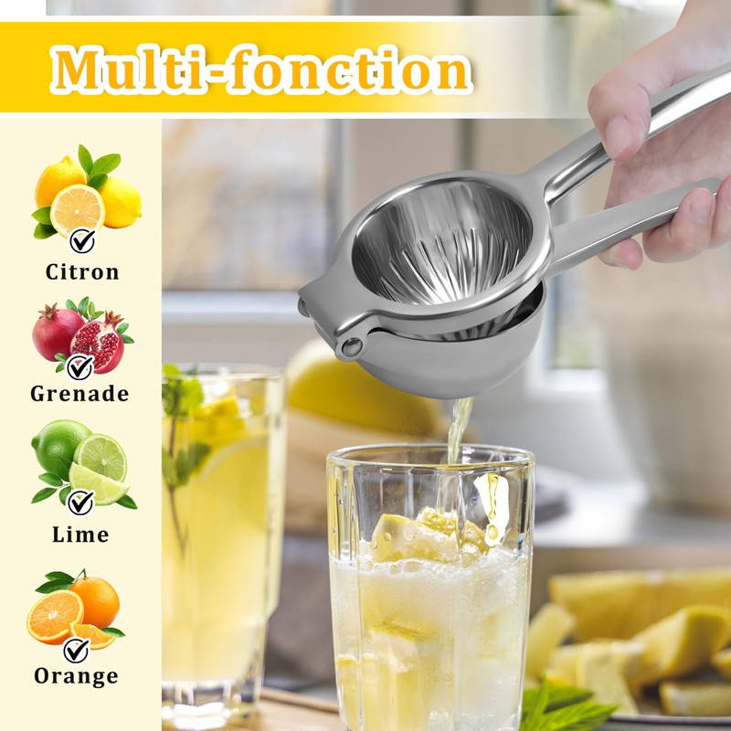 Qianruida Lemon Press Manual Citrus Press Lemon Lever Squeezer Orange