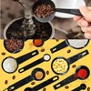 AKOAK Measuring Cups and Spoons Set of 10, Stackable Plastic