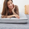 Jamdok 4Inch Cot Mattress Topper,Narrow Twin Gel Infused Memory Foam,Machine