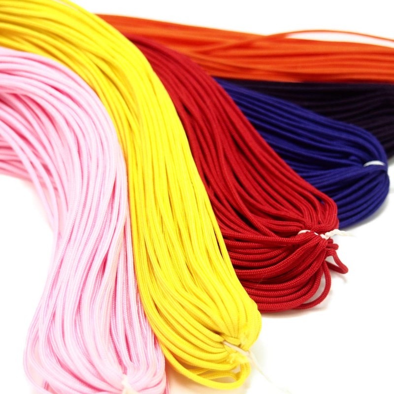 [Machida Suten] Pure Silk Fine Braided Braided Cord (16 Strands)