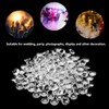 300pcs 20mm Transparent Acrylic Diamonds Crystals Pointed Beads Wedding Party