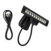 Portable Orchestra Music Stand Light Flexible Neck Clip On USB