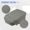 X AUTOHAUX Car Center Console Lid Armrest Seat Box Cover