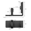 CCJH Adjustable Floor Guide Wall/Door Bottom Guide Sliding Barn Door