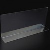 L-shaped Clear Partition 28x12cm (1pc) Standard Type 5ea