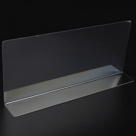 L-shaped Clear Partition 28x12cm (1pc) Standard Type 5ea