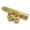 SANEI [Pipe Fittings] Polygonal Hole Zarbo 8 Pieces Nominal 13