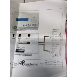 Quest Controls T-Stat Lead / Lag Controller Model 100 LLC 150966-1, Dual Control