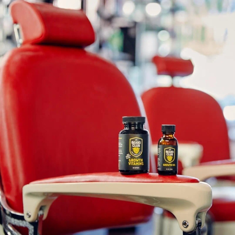Uncut Beard Co., Crecimiento De Vitaminas Para Barba, N 1