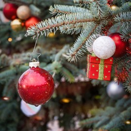 com-four® 100 x Bauble Hangers for Christmas Tree Decorations - Hangers for Christmas Tree Baubles - Perfect for Christmas Baubles