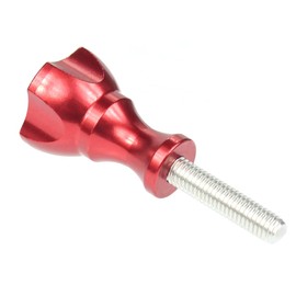 CS PRIORITY Color CNC Aluminum Thumb Knob Stainless Steel Bolt Nut Screw, Compatible with HERO 13 Cameras (RED)