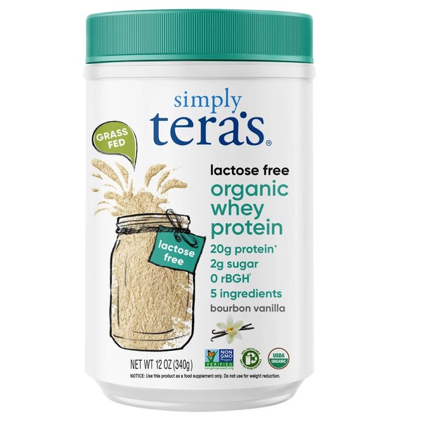 Simply tera's Lactose Free Organic Whey Protein - Lactose Free