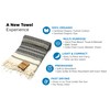 DEMMEX Certified 100% Organic Turkish Cotton Beach and Bath Towel