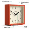 Jones Clocks® 'Disco' desk clock – sleek square design in