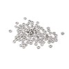 uxcell Hex Nuts, M2x0.4mm Metric Coarse Thread Hexagon Nut, Carbon Steel, Pack of 100 (Silver Tone)
