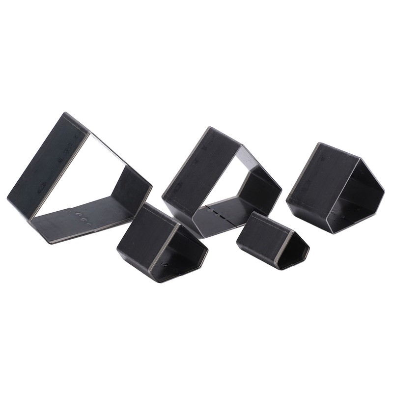 5Pcs Leather Die Cutter Hollow Punching Mold Different Sizes Diamonds