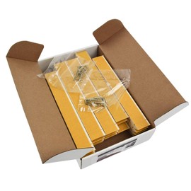 EasyWrappe 1.25" - 21", 20pk Deep DIY Stretcher Bars. Sizes Range from 8" to 30" with Strong Basswood Construction. Uses Plastic Corner Guides for Easy Canvas Stretching. Canvas Pliers Not Required