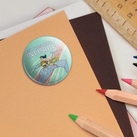 Wonder Woman My Other Ride is Invisible Puffy Bubble Dome Scrapbooking Crafting Sticker Set