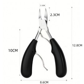 Suytvenxau Premium Toenail Clippers Large Heavy Duty Toe nail Clippers for Thick or Ingrown Toenails | Sharp Stainless Steel | Nail File Included | Anti-Slip ABS Grip | Toenail Clippers for Adults & Seniors