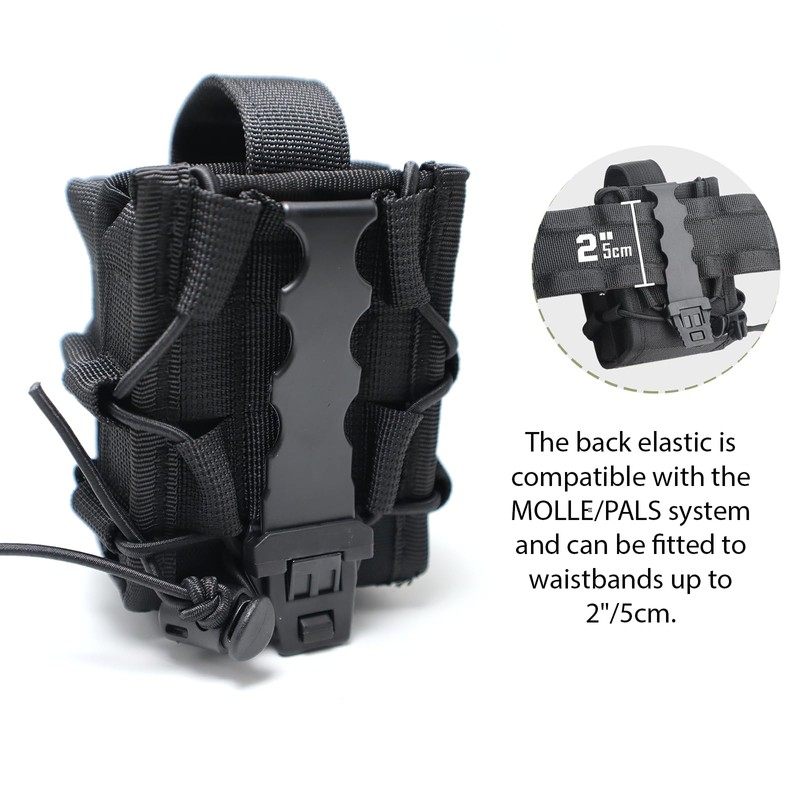 Double Handcuff Pouch ASP Handcuff Case for Vest Molle Handcuff