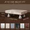 EOSAHR Farmhouse Fir Wood Risers for Decor on Coffee Table
