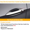 APESER Front Door Handle End Bezel Cover w/Key Hole Compatible
