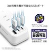Kashimura AC-065 Power Strip with USB 3 AC Outlets +