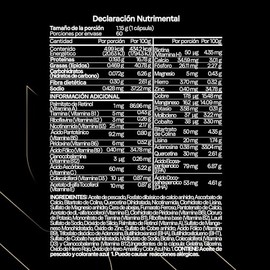 Multivitamínico para Hombre en Softgel con Vitaminas A, Complejo B, C, D3 y Minerales | Apoyo Energía y Bienestar Diario | 60 Cápsulas | Suministro pa