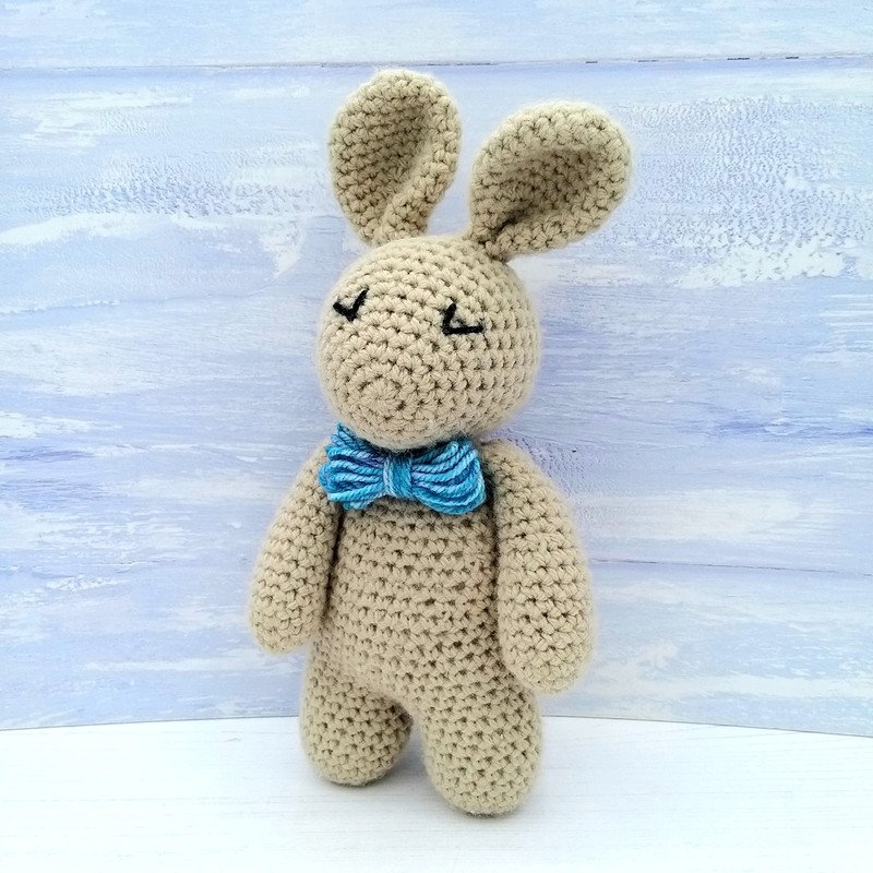 Crochet Kit - Arthur Bunny Complete Beginner Craft Kit with