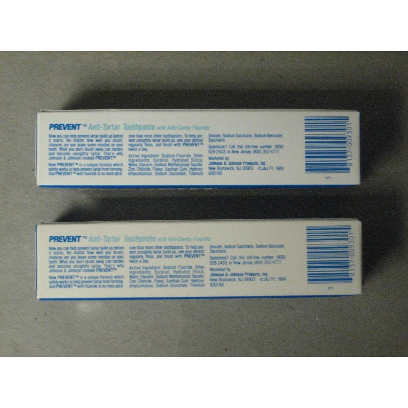 JNJ Prevent Vintage New JNJ Prevent Toothpaste (36)