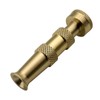 Ebrmeiwo 12380 Adjustable Water Hose Nozzle, Heavy Duty Garden Pipe Nozzle, Brass