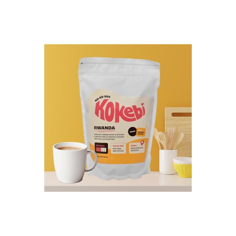Kokebi Rwanda Gisuma Coffee Beans 500g