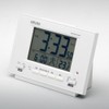 Seiko SQ778W Alarm Clock, Automatic Lighting, Radio Control, Digital Calendar,