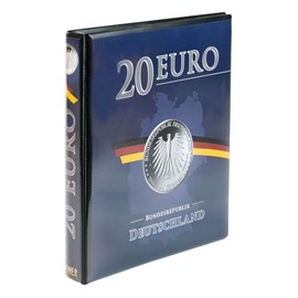 LINDNER Das Original Karat Motif Ring Binder in 20 Euro Design Blank