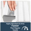 LANE LINEN Kitchen Towels Set - Pack of 4 Cotton