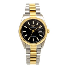 Technos Date T9C25TB Men's Wristwatch, Silver