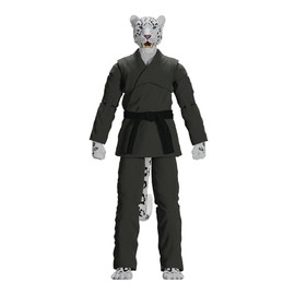 Icon Heroes Zoo Jitsu Fighters: Shadow The Snow Leopard (Green Gi) 6-Inch Action Figure