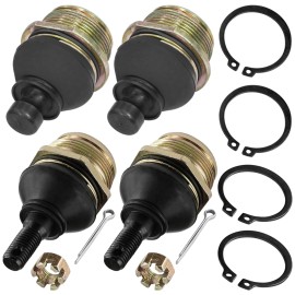Kawasaki 4 Upper and Lower Ball Joints for Kawasaki Lakota Sport 300 KEF300-B 2001 - 2003