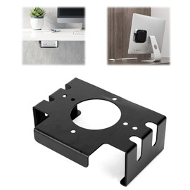 BOXOB Under Desk Mount for Mac Mini, Carbon Steel Under Table Stand with Screws Monitor Mount Holder Bracket Support Dock Compatible with Mac Mini M4 and M4 Pro 2024