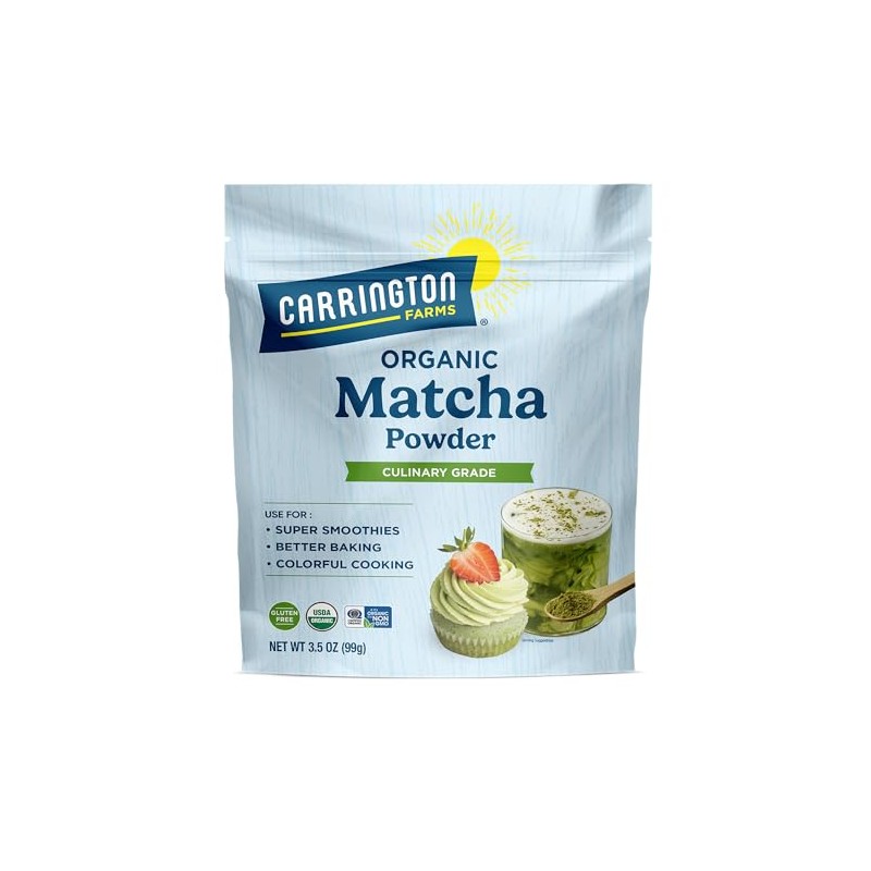 Organic Matcha Powder - Premium Japanese Green Tea Leaves
