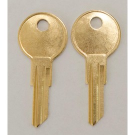Keys22 Two Replacement Keys for Herman Miller File Cabinet Office Furniture Cut to Lock/Key Numbers from UM227 to UM350 pre Cut to Code (um314)