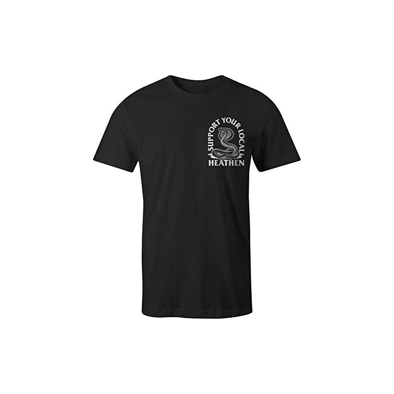 Heathen "Support Your Local T-Shirt (Large, Black)