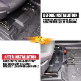 for Hummer EV Passenger Seat Fire Extinguisher Mount Bracket Quick Release Roll Bar for Pickup SUV 2024-2025 Hummer EV Accessories Adjustable 2 Clamps Fire Extinguisher Bottle Tie Bracket (Aluminum)